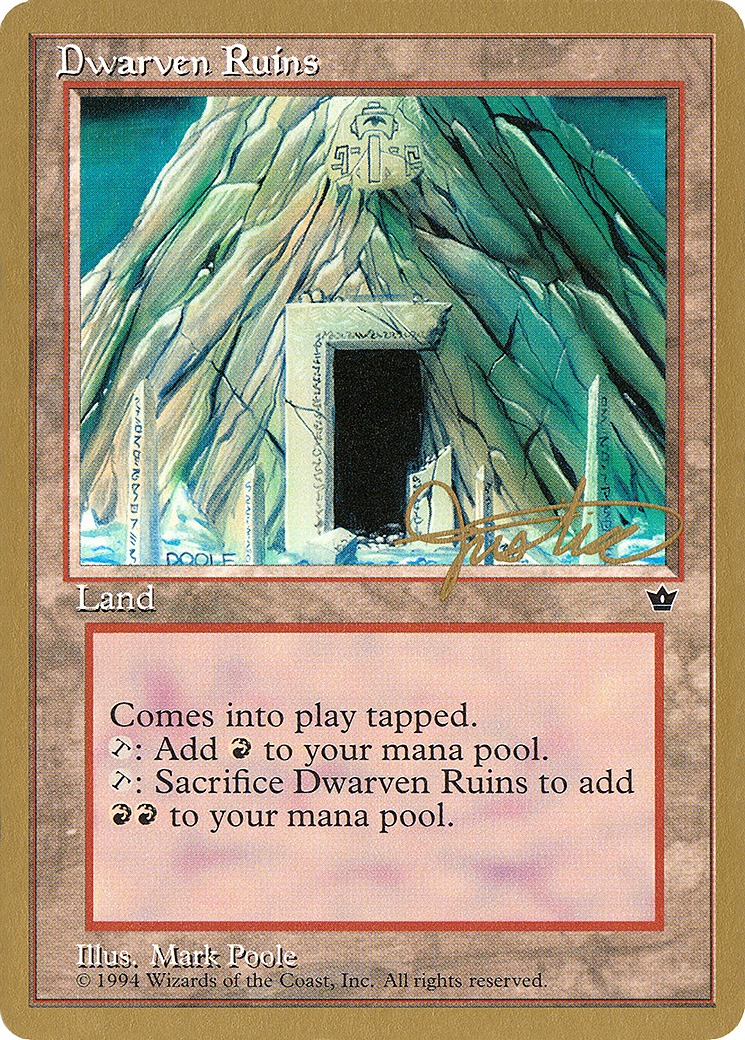 Dwarven Ruins (mj94) - Pro Tour Collector Set