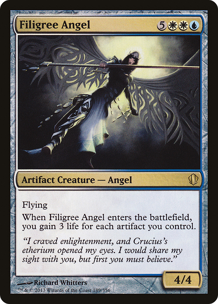 Filigree Angel [Commander 2013] | Silver Goblin