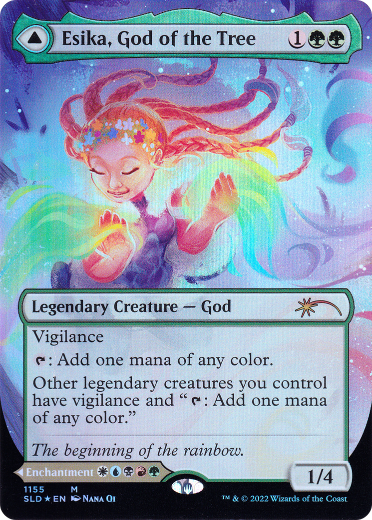 Esika, God of the Tree // The Prismatic Bridge (1155) Foil - Secret Lair Drop