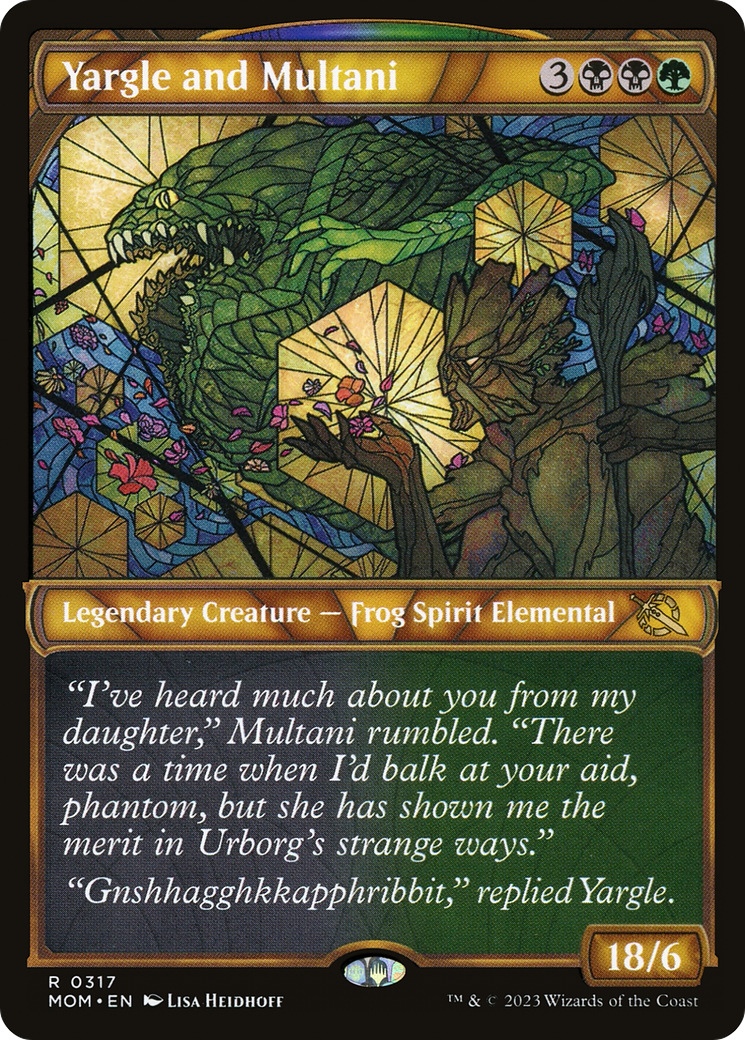 Yargle and Multani (Showcase) (317) - March of the Machine