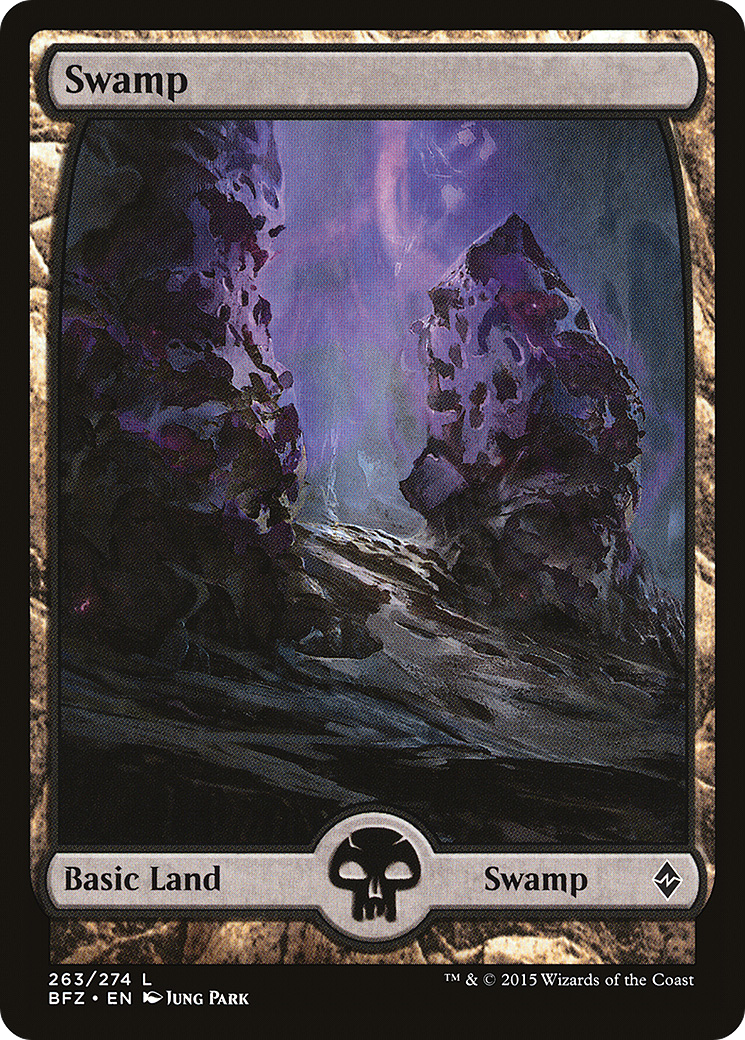 Swamp (263) - Battle for Zendikar