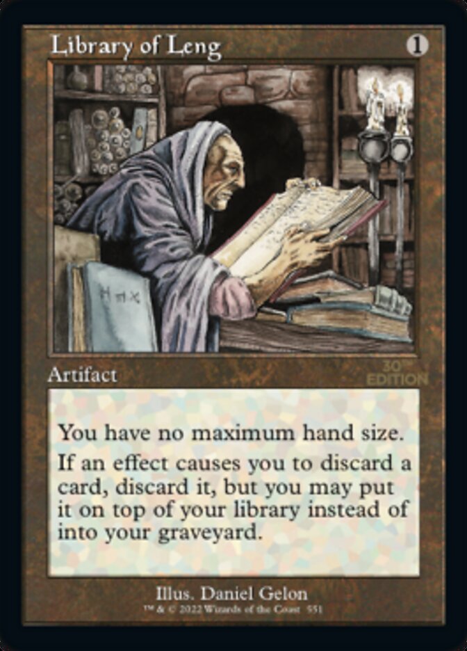 Library of Leng (Retro) (551) - 30th Anniversary Edition