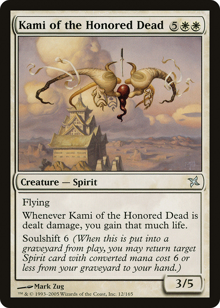 Kami of the Honored Dead (012) Foil - Betrayers of Kamigawa
