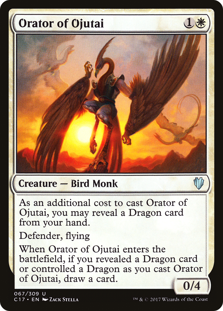 Orator of Ojutai (067) - Commander 2017
