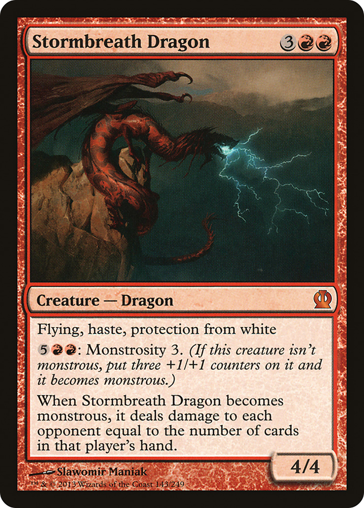 Stormbreath Dragon (143) - Theros