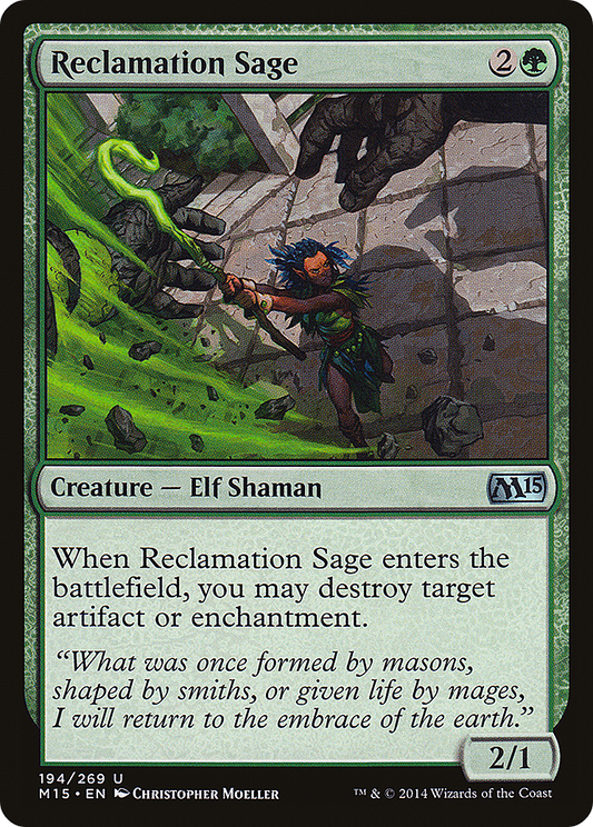 Reclamation Sage (194) - Magic 2015