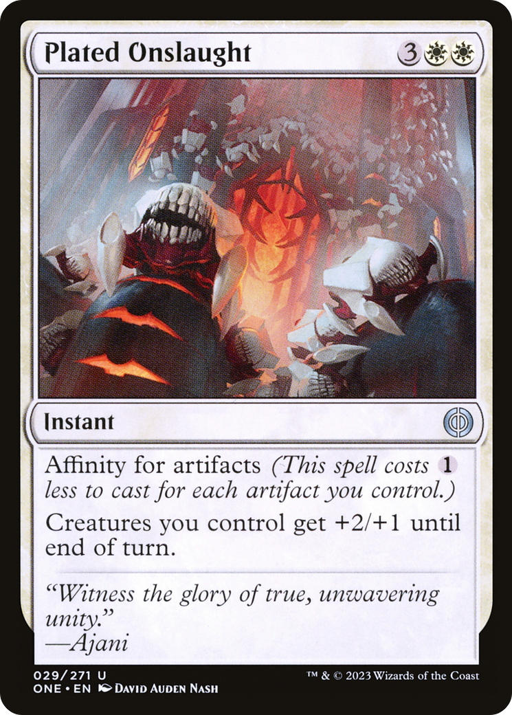 Plated Onslaught (029) - Phyrexia: All Will Be One