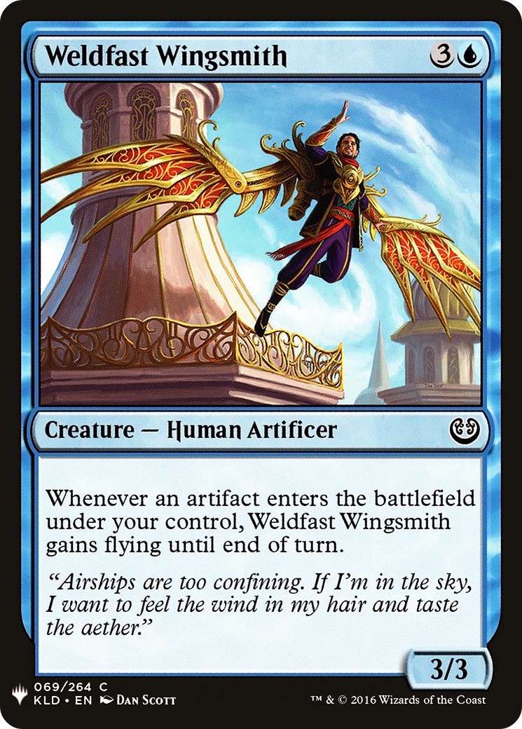 Weldfast Wingsmith (KLD-69) - The List