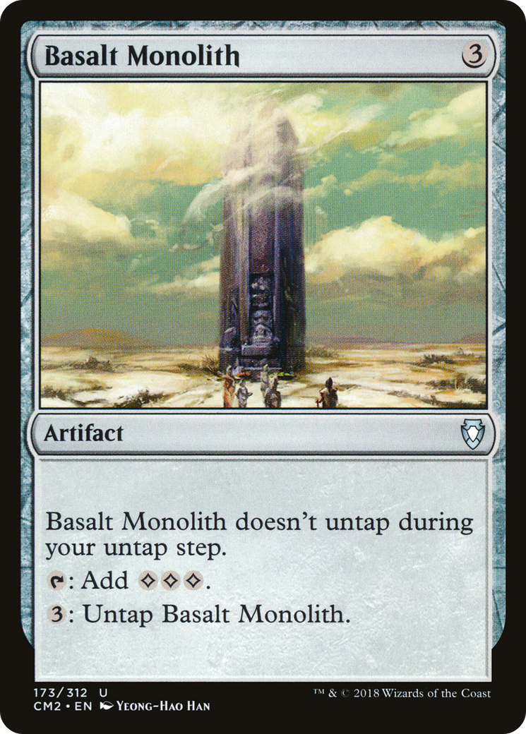 Basalt Monolith (173) - Commander Anthology Volume II