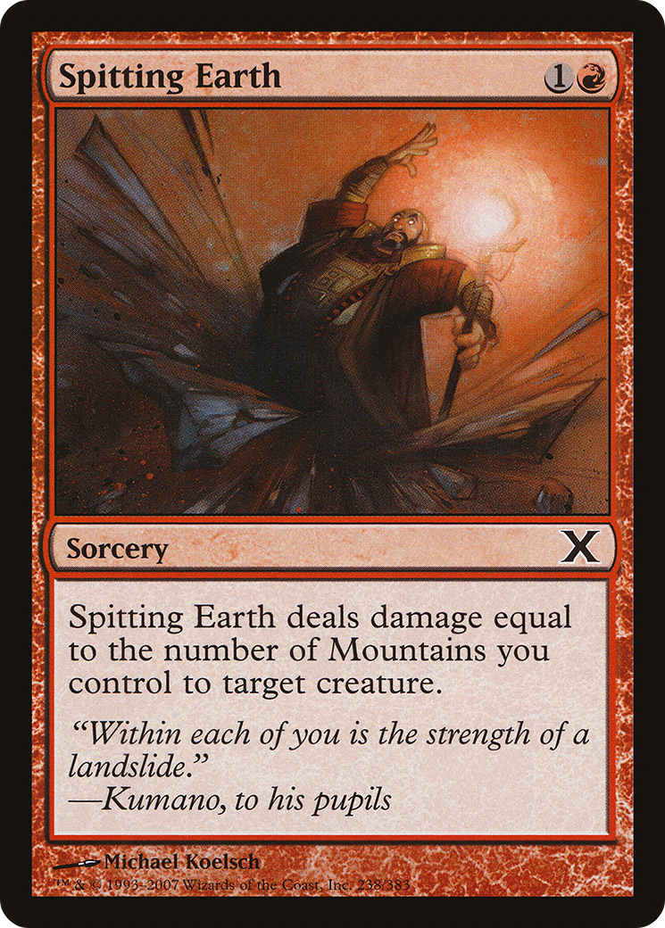Spitting Earth (238) - Tenth Edition