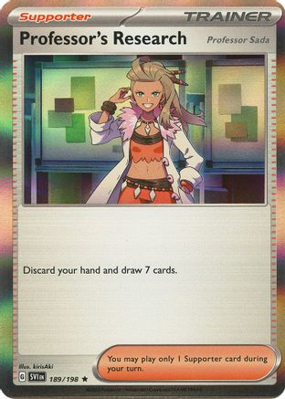 Professor's Research - 189/198 (189) Holofoil - SV01 Scarlet & Violet Base Set