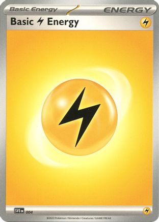 Basic Lightning Energy - 004 (4) - SVE Scarlet & Violet Energies