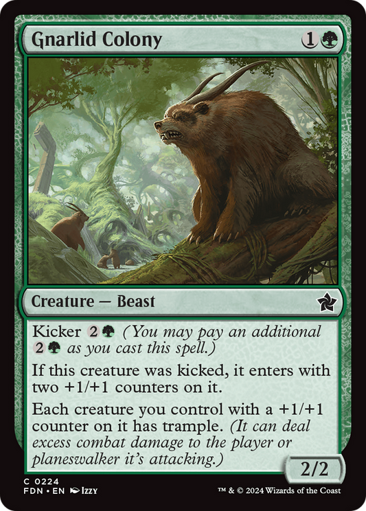 Gnarlid Colony [Foundations] Foil