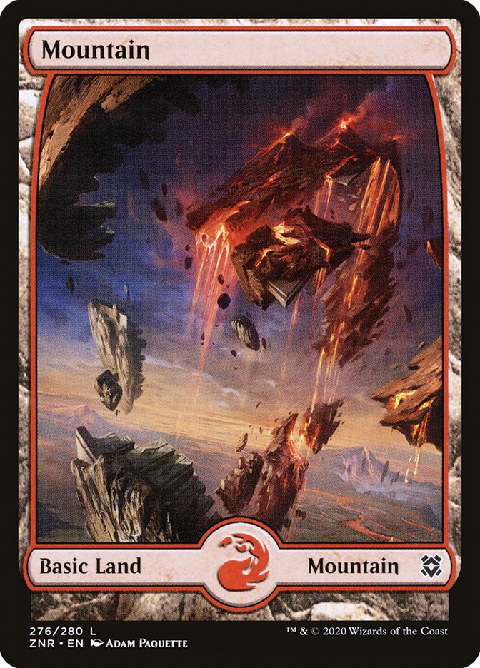 Mountain (276) [Zendikar Rising] | Silver Goblin