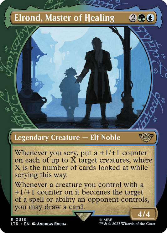 Elrond, Master of Healing (Showcase) (318) - The Lord of the Rings: Tales of Middle-earth