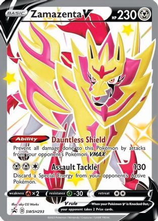 Zamazenta V (SWSH293) [Sword & Shield: Black Star Promos] | Silver Goblin