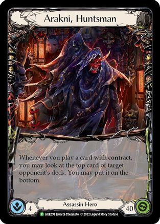 Arakni, Huntsman (HER074) Cold Foil - FaB Promos