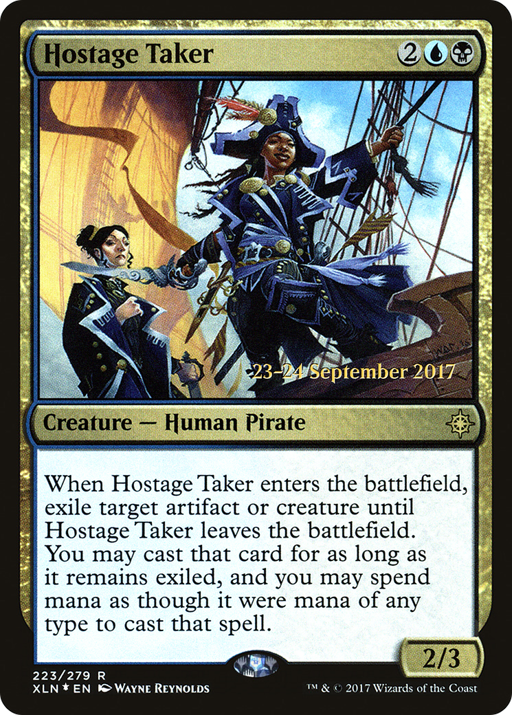 Hostage Taker (223s) Foil - Ixalan Promos
