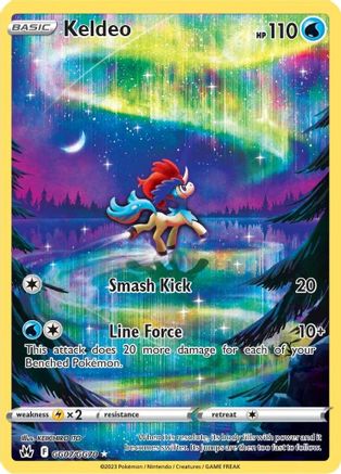 Keldeo (GG07) Holofoil - Crown Zenith Galarian Gallery