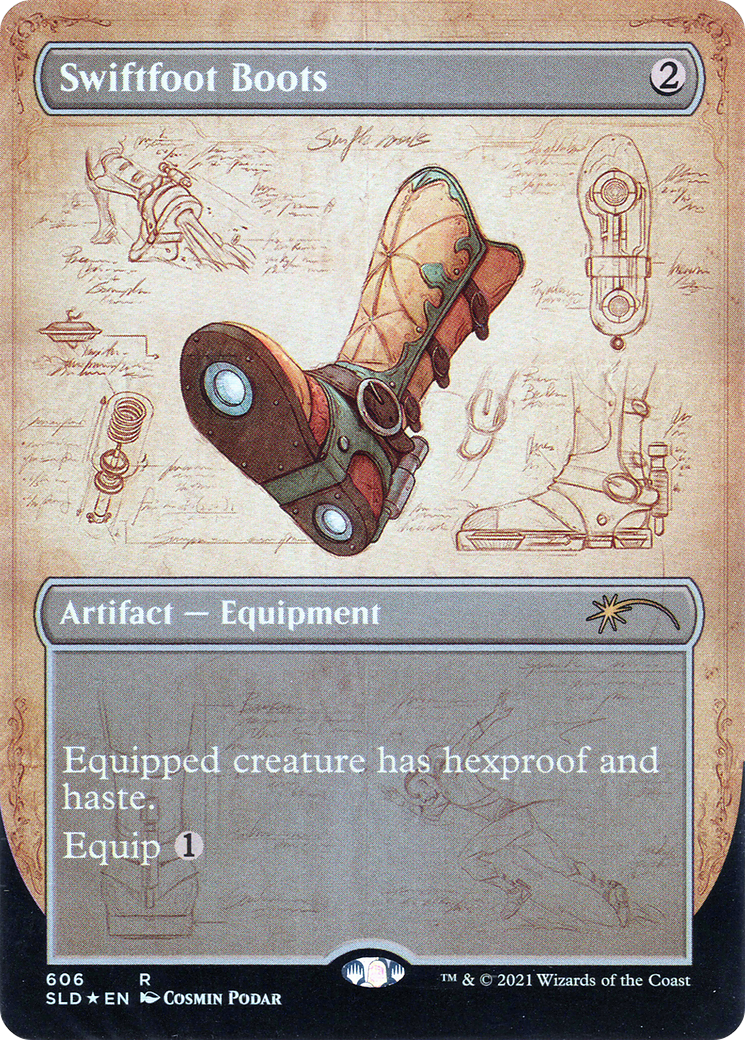 Swiftfoot Boots (Blueprint) [Secret Lair Drop Promos]
