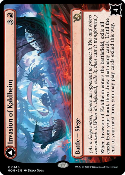 Invasion of Kaldheim // Pyre of the World Tree (145) Foil - March of the Machine