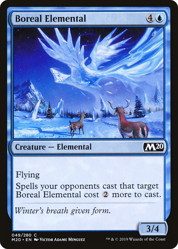 Boreal Elemental (049) - Core Set 2020