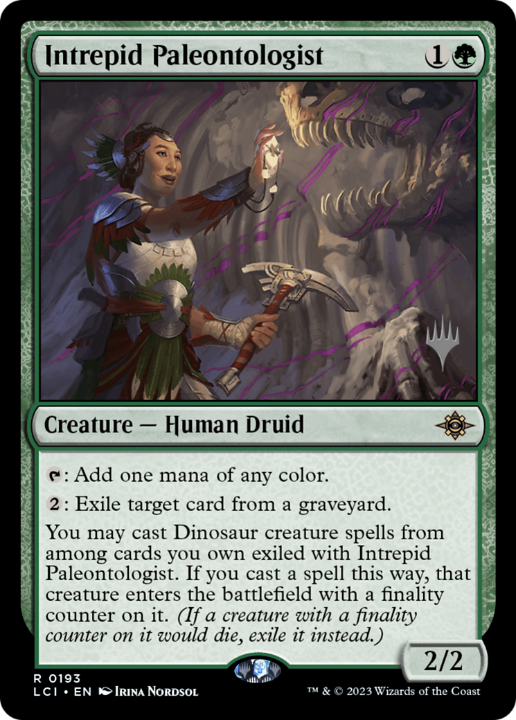 Intrepid Paleontologist (193) - The Lost Caverns of Ixalan Promos