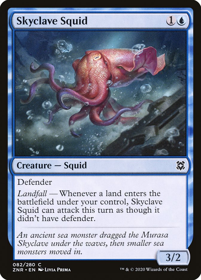 Skyclave Squid [Zendikar Rising] | Silver Goblin