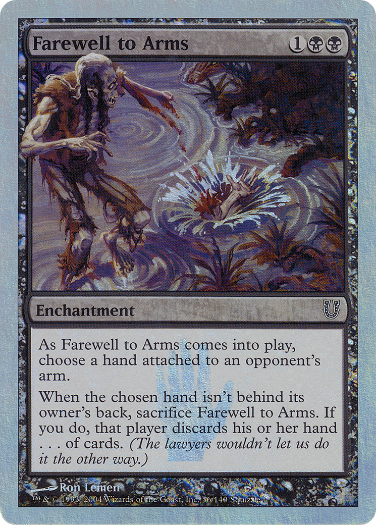 Farewell to Arms (056) Foil - Unhinged