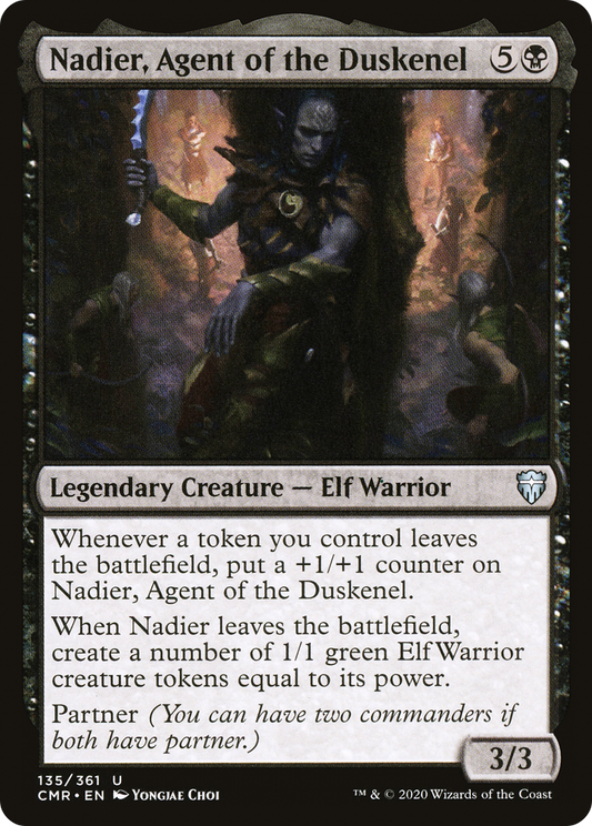 Nadier, Agent of the Duskenel (135) - Commander Legends