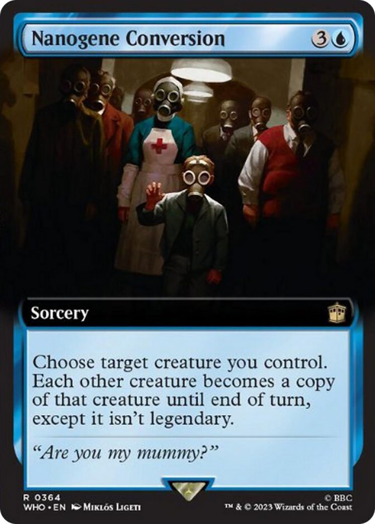 Nanogene Conversion (Extended Art) [Doctor Who] | Silver Goblin