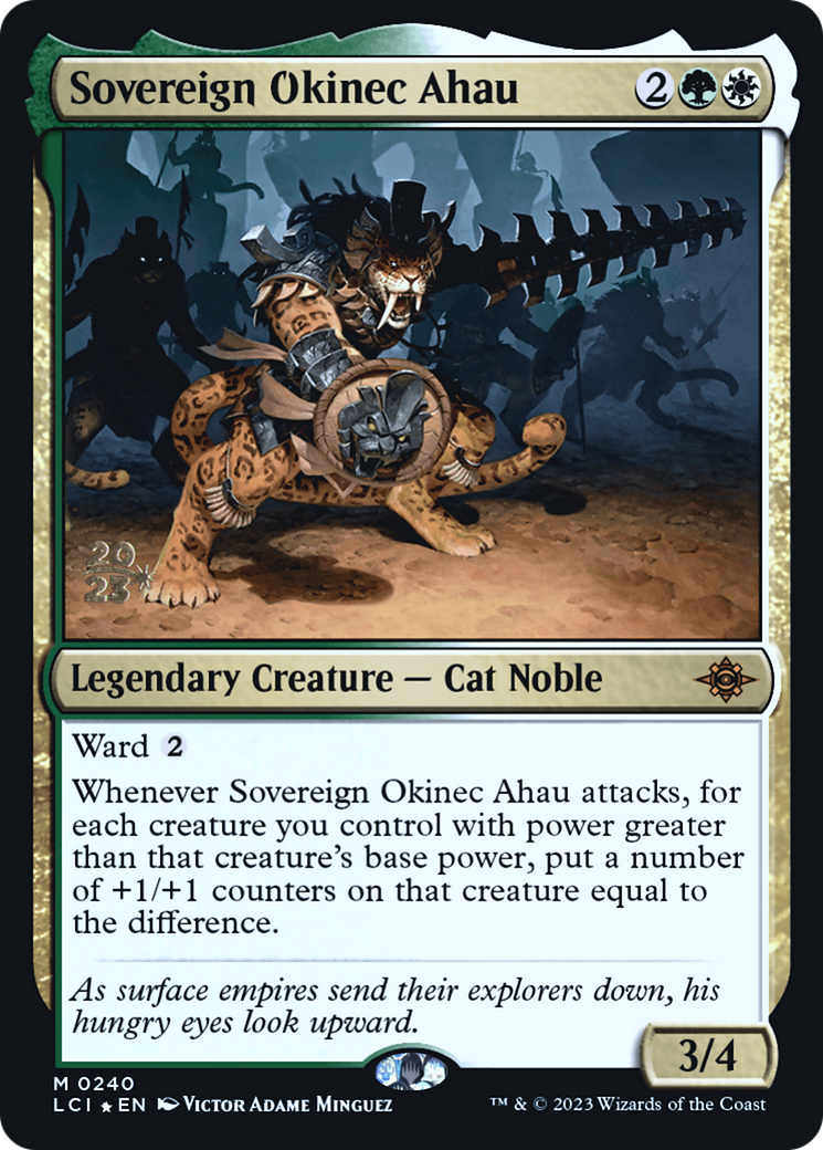 Sovereign Okinec Ahau (240) Foil - The Lost Caverns of Ixalan Promos