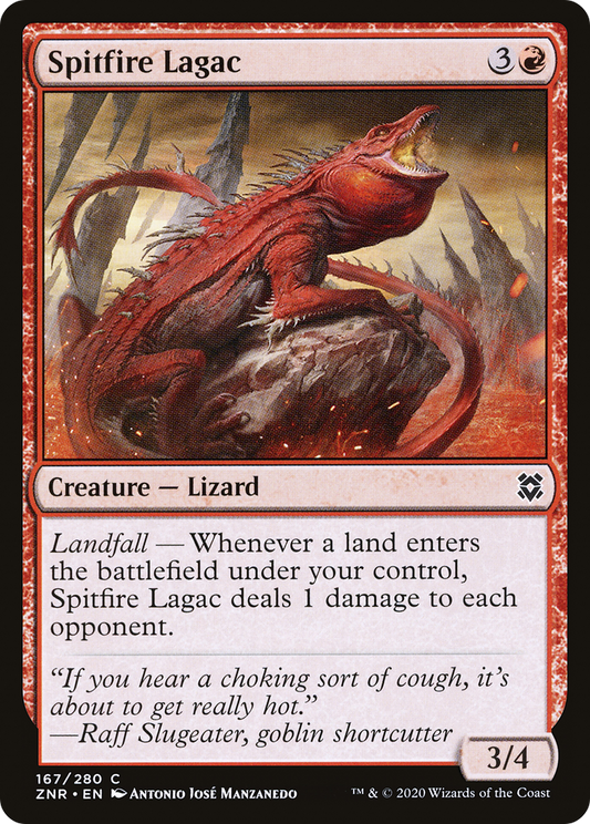 Spitfire Lagac (167) - Zendikar Rising