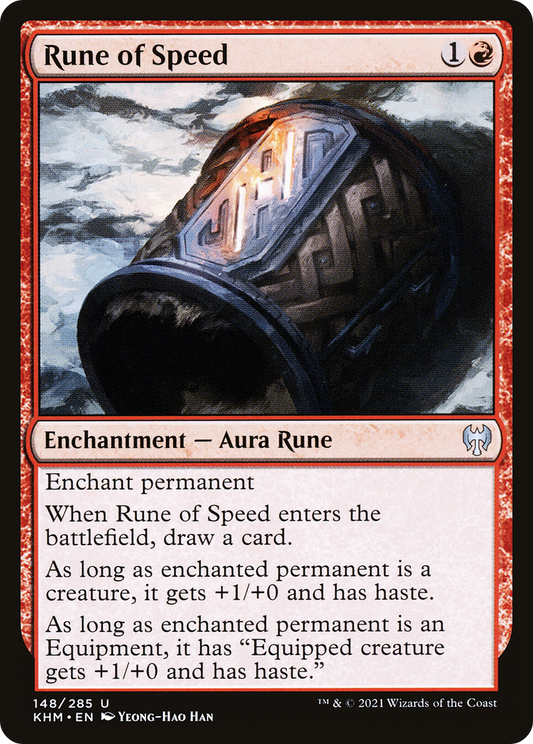 Rune of Speed (148) - Kaldheim