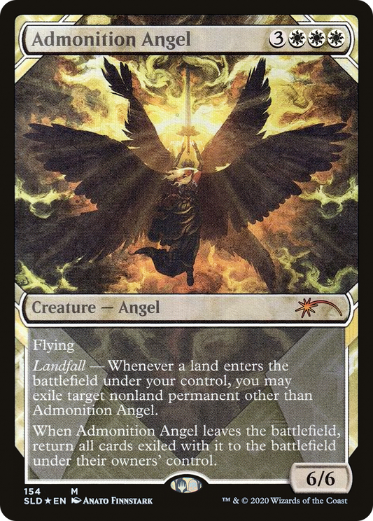 Admonition Angel (Showcase) (154) - Secret Lair Drop