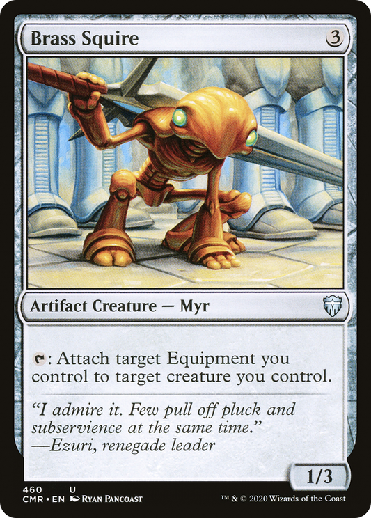 Brass Squire (460) - Commander Legends