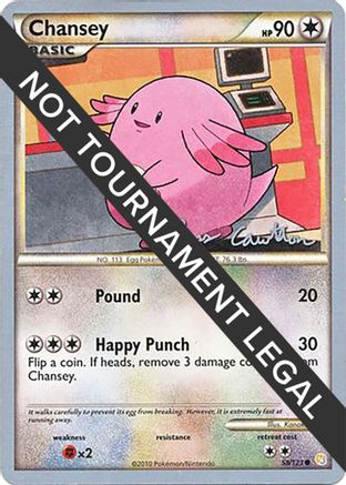 Chansey (58/123) (The Truth - Ross Cawthon) [World Championships 2011] | Silver Goblin