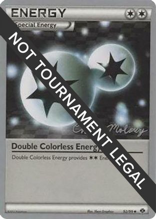 Double Colorless Energy (92/99) (Eeltwo - Chase Moloney) [World Championships 2012] | Silver Goblin