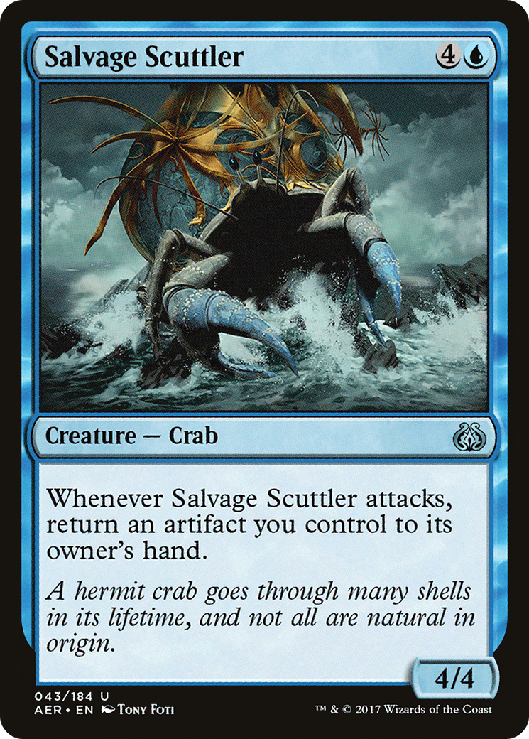 Salvage Scuttler (043) Foil - Aether Revolt