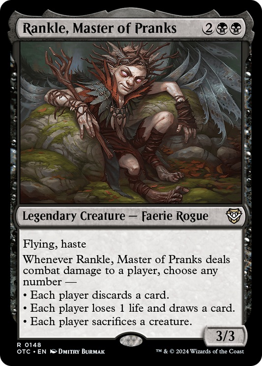 Rankle, Master of Pranks [Outlaws of Thunder Junction Commander]