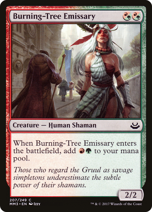 Burning-Tree Emissary [Modern Masters 2017] Foil