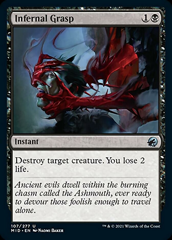 Infernal Grasp [Innistrad: Midnight Hunt] | Silver Goblin