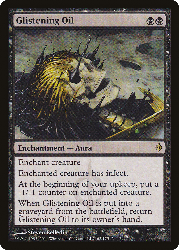 Glistening Oil (062) Foil - New Phyrexia