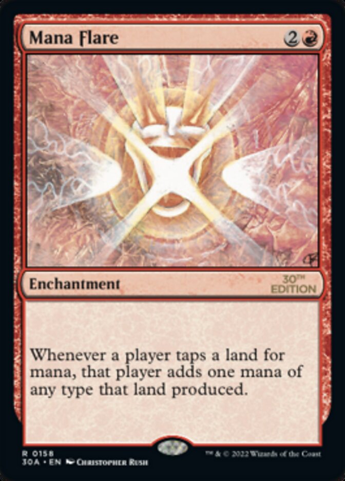 Mana Flare (158) - 30th Anniversary Edition