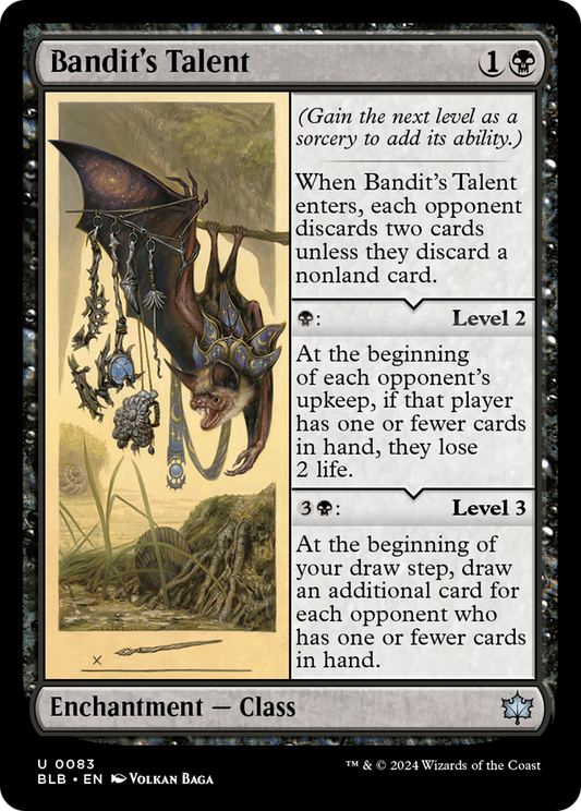 Bandit's Talent [Bloomburrow] Foil