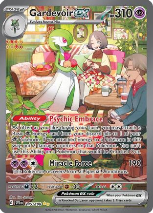Gardevoir ex - 245/198 (245) Holofoil - SV01 Scarlet & Violet Base Set