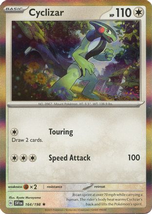 Cyclizar - 164/198 (164) Holofoil - SV01 Scarlet & Violet Base Set