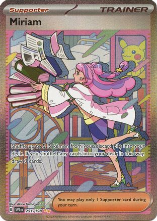 Miriam - 251/198 (251) Holofoil - SV01 Scarlet & Violet Base Set