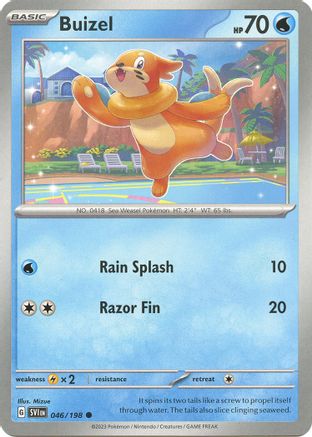 Buizel (046/198) [Scarlet & Violet: Base Set] | Silver Goblin