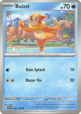 Buizel (46) - Scarlet & Violet Base Set
